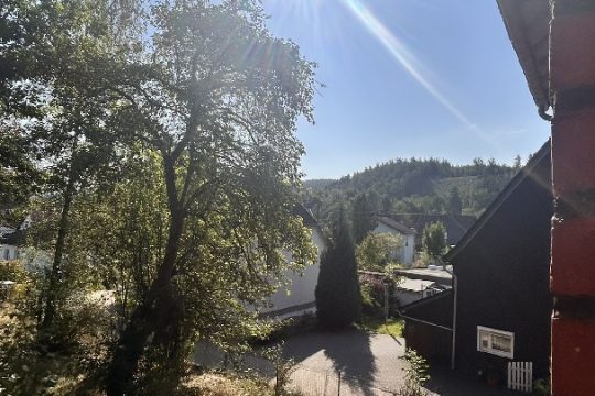 Blick aus dem Fenster