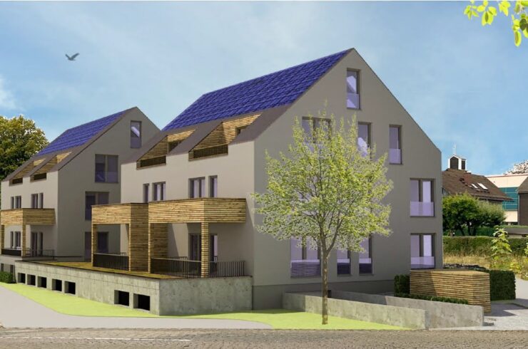 zentral und modern – Neubau Maisonette-Wohnung mit Galerie und Dach-Loggia in sehr zentraler Lage