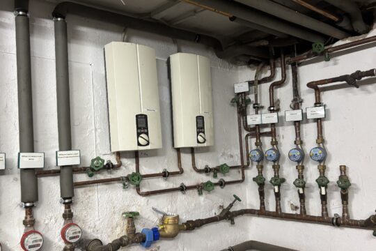 Durchlauferhitzer für OG und DG