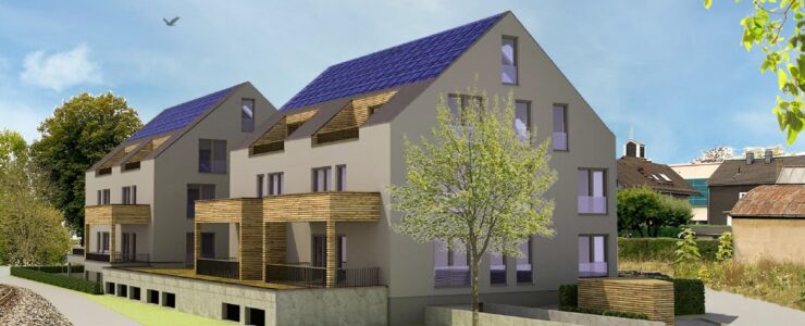 zentral und modern – Neubau Maisonette-Wohnung mit Galerie und Dach-Loggia in sehr zentraler Lage zentral und modern – Neubau Maisonette-Wohnung mit Galerie und Dach-Loggia in sehr zentraler Lage