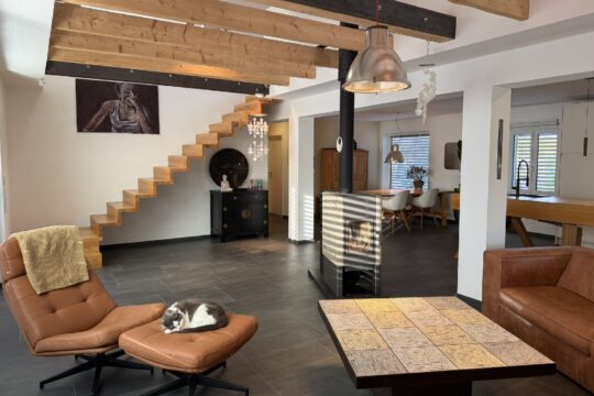 Faltwerktreppe zur Galerie