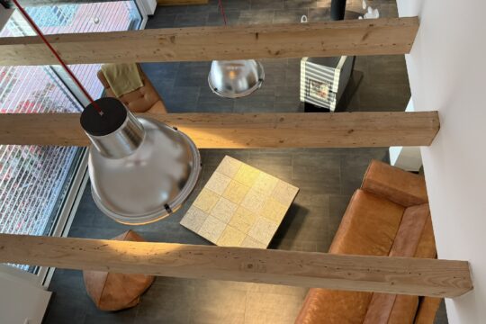 Blick von der Galerie