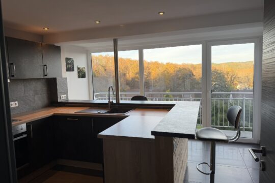 Küche im EG mit Theke