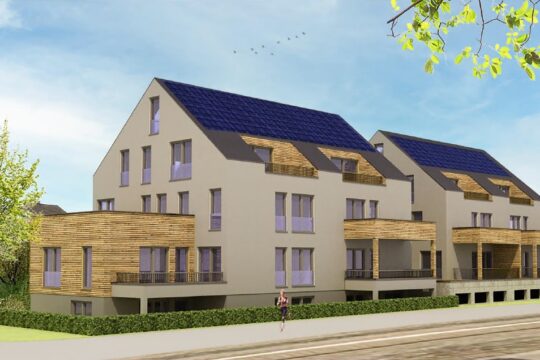 2 zusammenhängende Gebäude