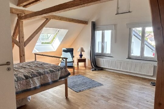 Wohnraum im Dachgeschoss